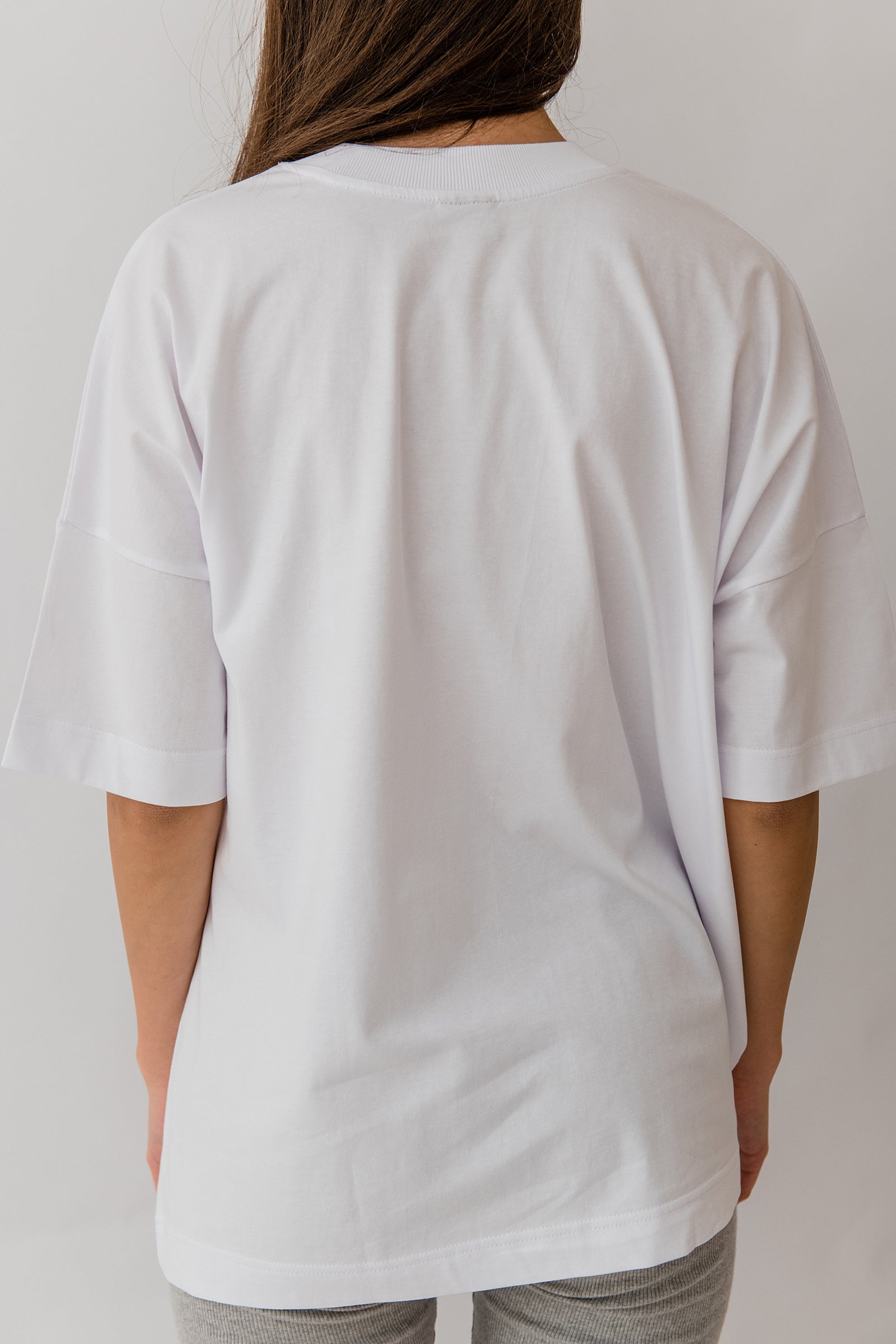 LNL unisex oversized t-shirt white