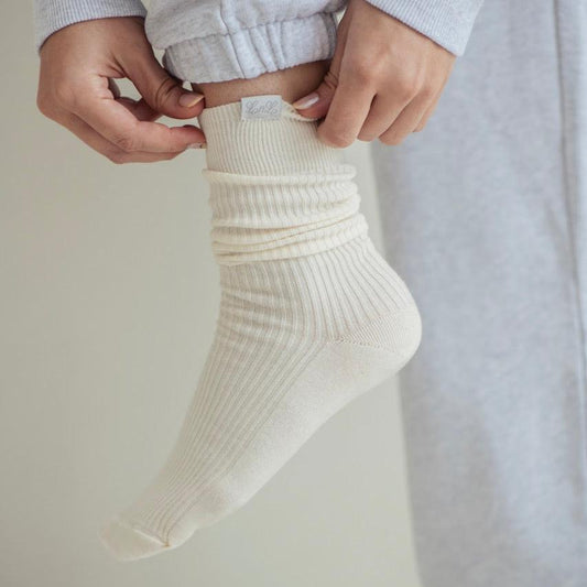 LNL cozy socks - off white