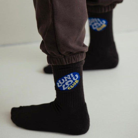 kids terra club socks - chocolate