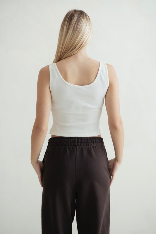 LNL rib tank - white