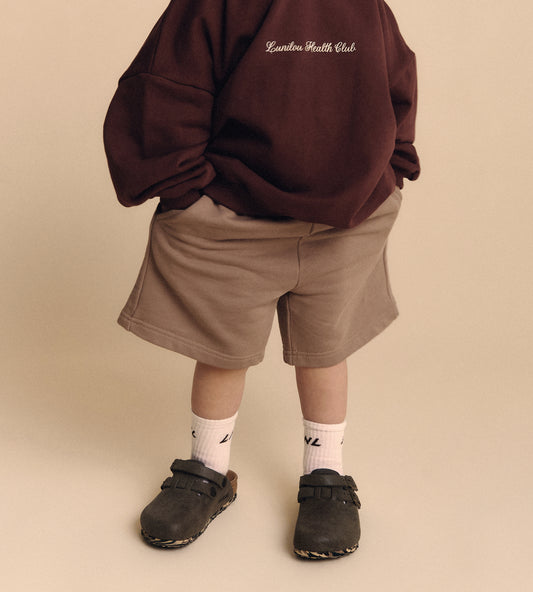 Kids Brown city organic cotton socks