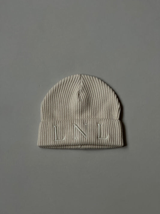 LNL beanie white