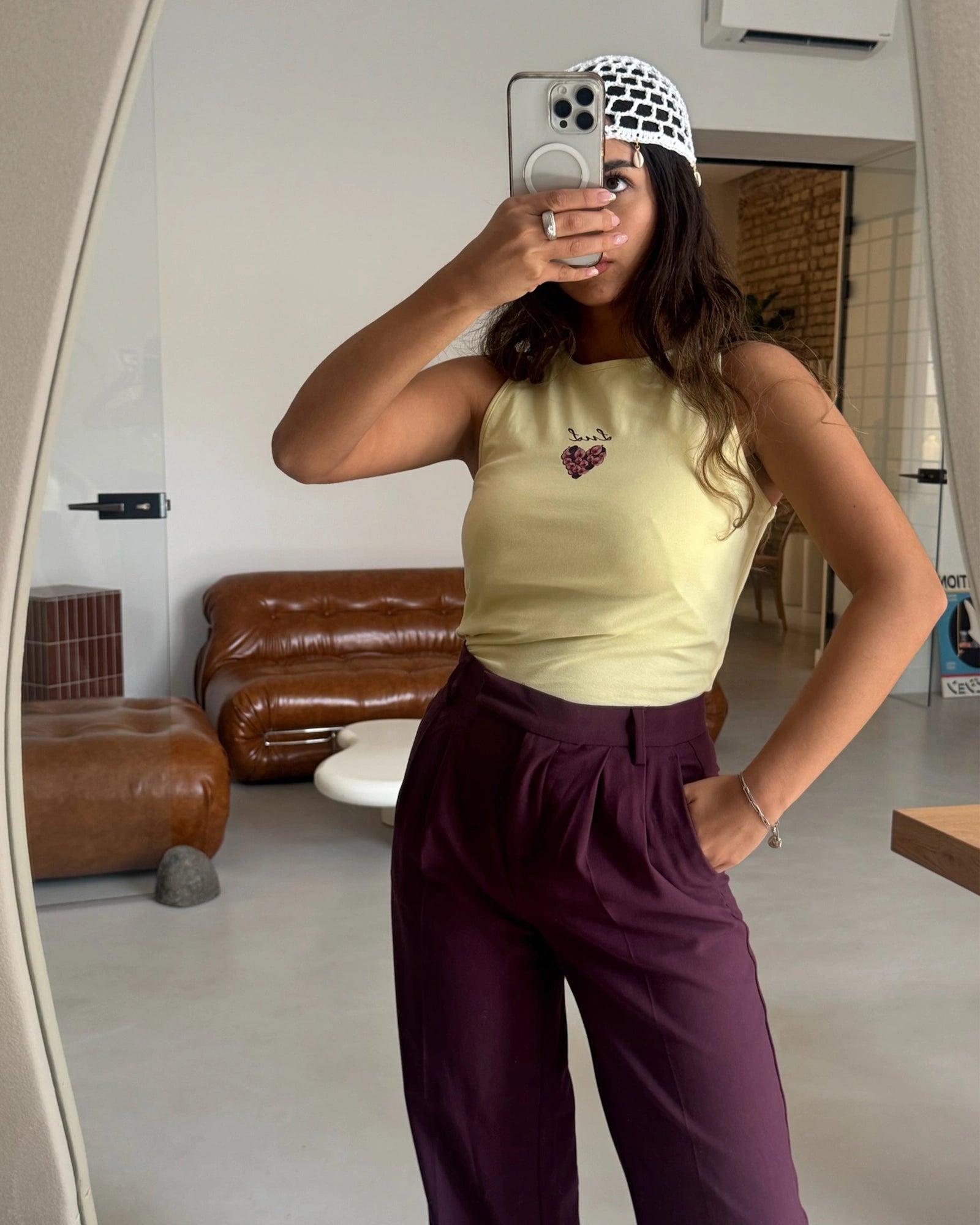 Fig Tank Top Butter Yellow