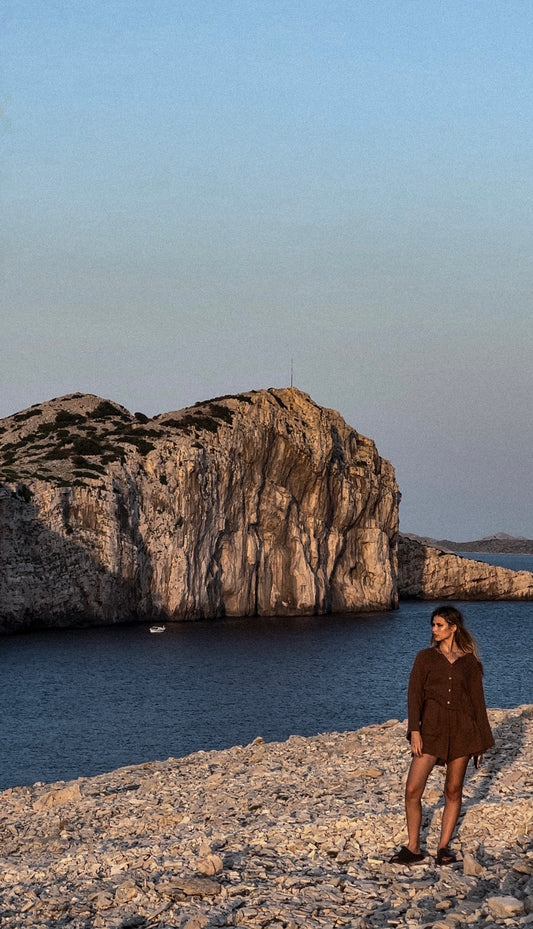 Isola shirt - chocolat