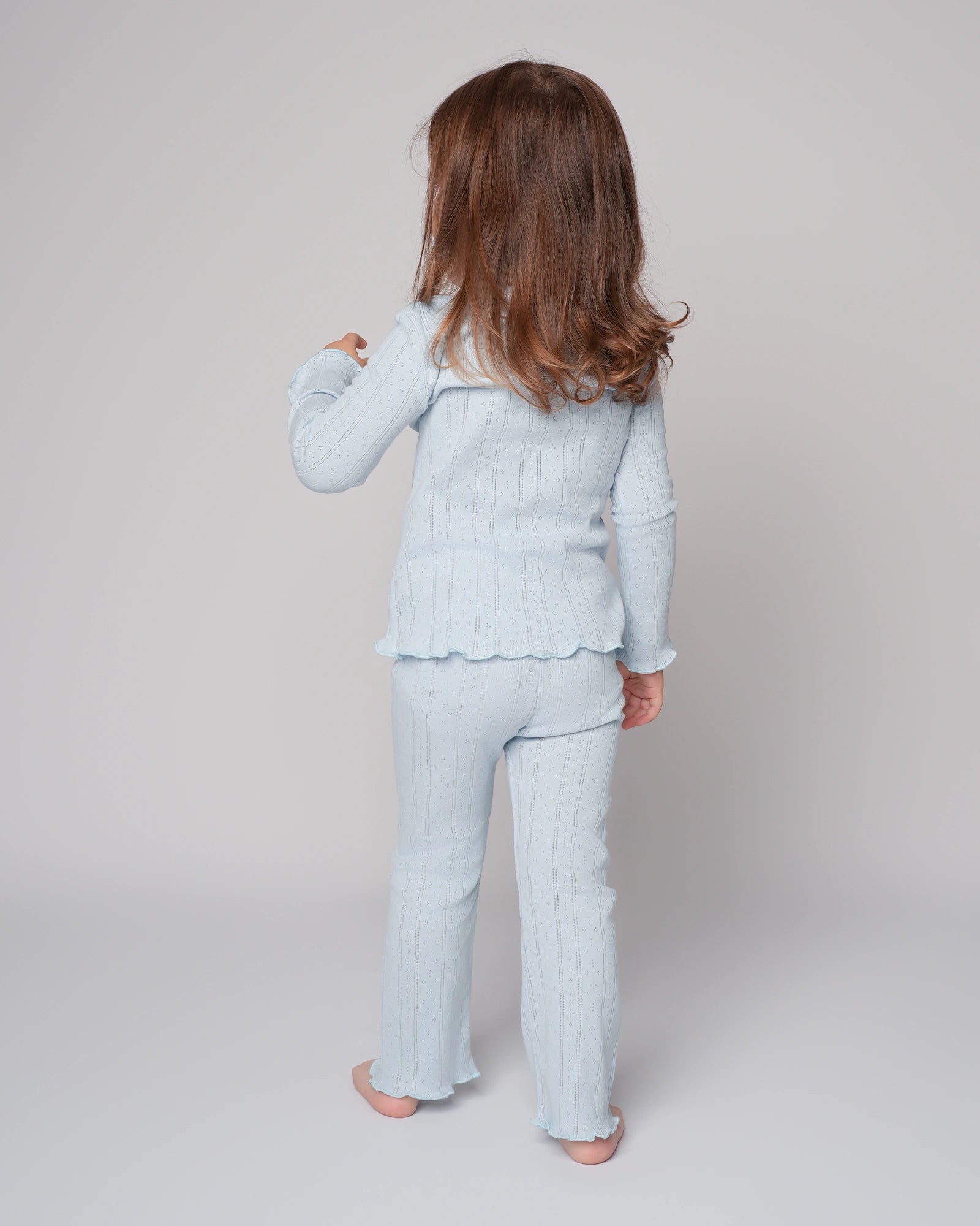 Lirio - Kids Pointelle Set Azul