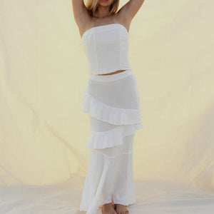 Tramonto skirt - off white