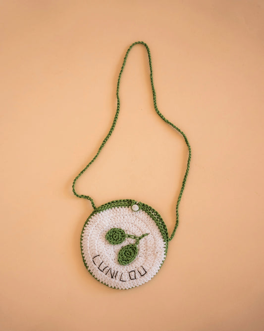 Olive Crochet Bag
