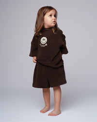 Palmas - Kids Terry Set Brown