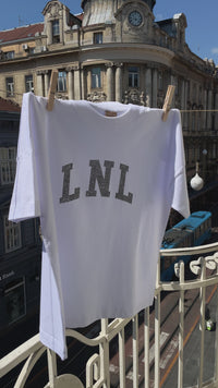 LNL unisex oversized t-shirt white