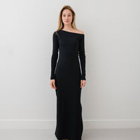 Talo long dress - black