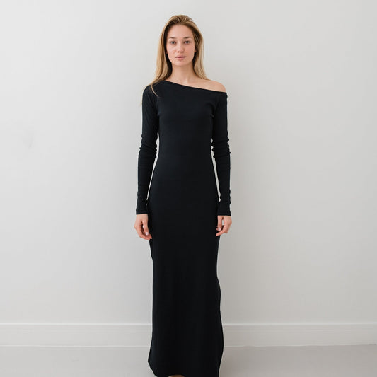 Talo long dress - black