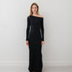 Talo long dress - black