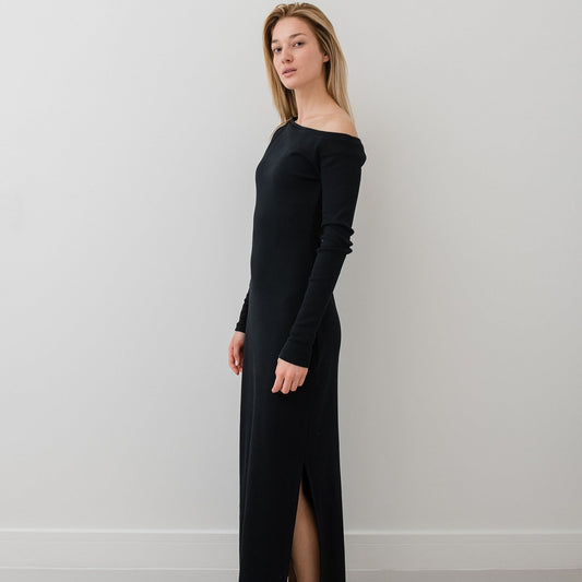 Talo long dress - black