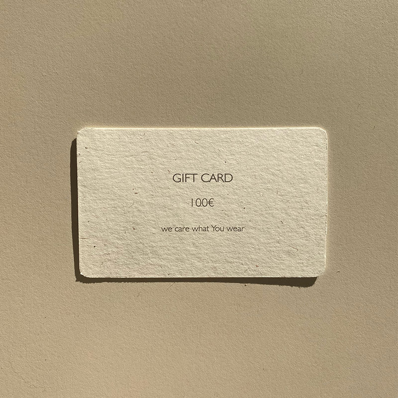 Physical gift card 100€