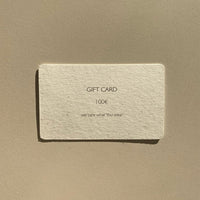 Physical gift card 100€
