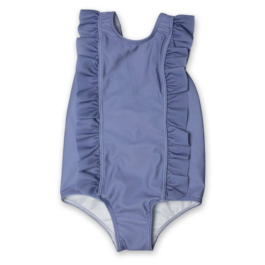 Swimsuit Volants Adriatic Blue