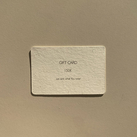 Physical gift card 150€