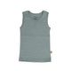 Kids tank top unisex silver blue/iced latte