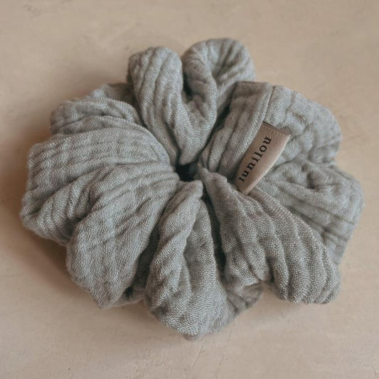 Muslin hair scrunchie sakarun