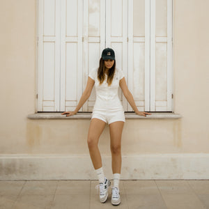 St. Tropez terry Jumpsuit off white