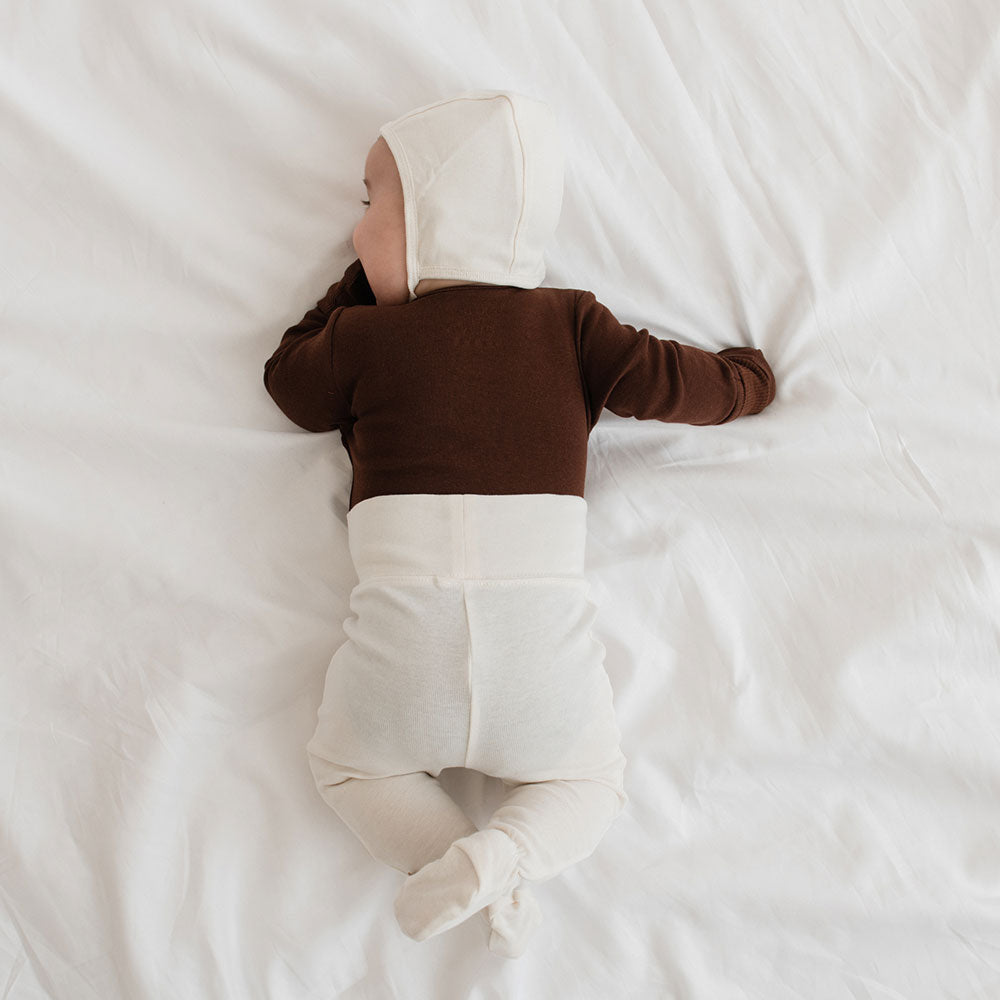 Newborn bonnet Off white