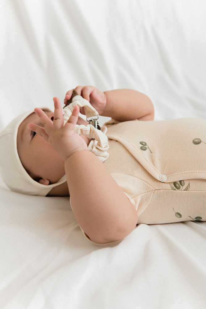 Newborn bonnet Off white