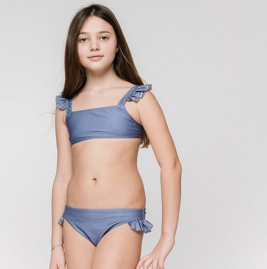 Bikini Volants Adriatic Blue