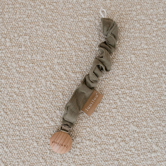 Pacifier holder Covert green