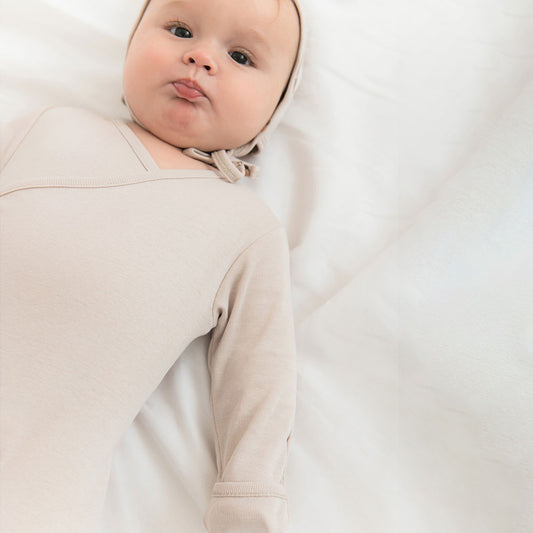 Newborn pyjama Off white