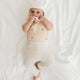 Newborn tights off white