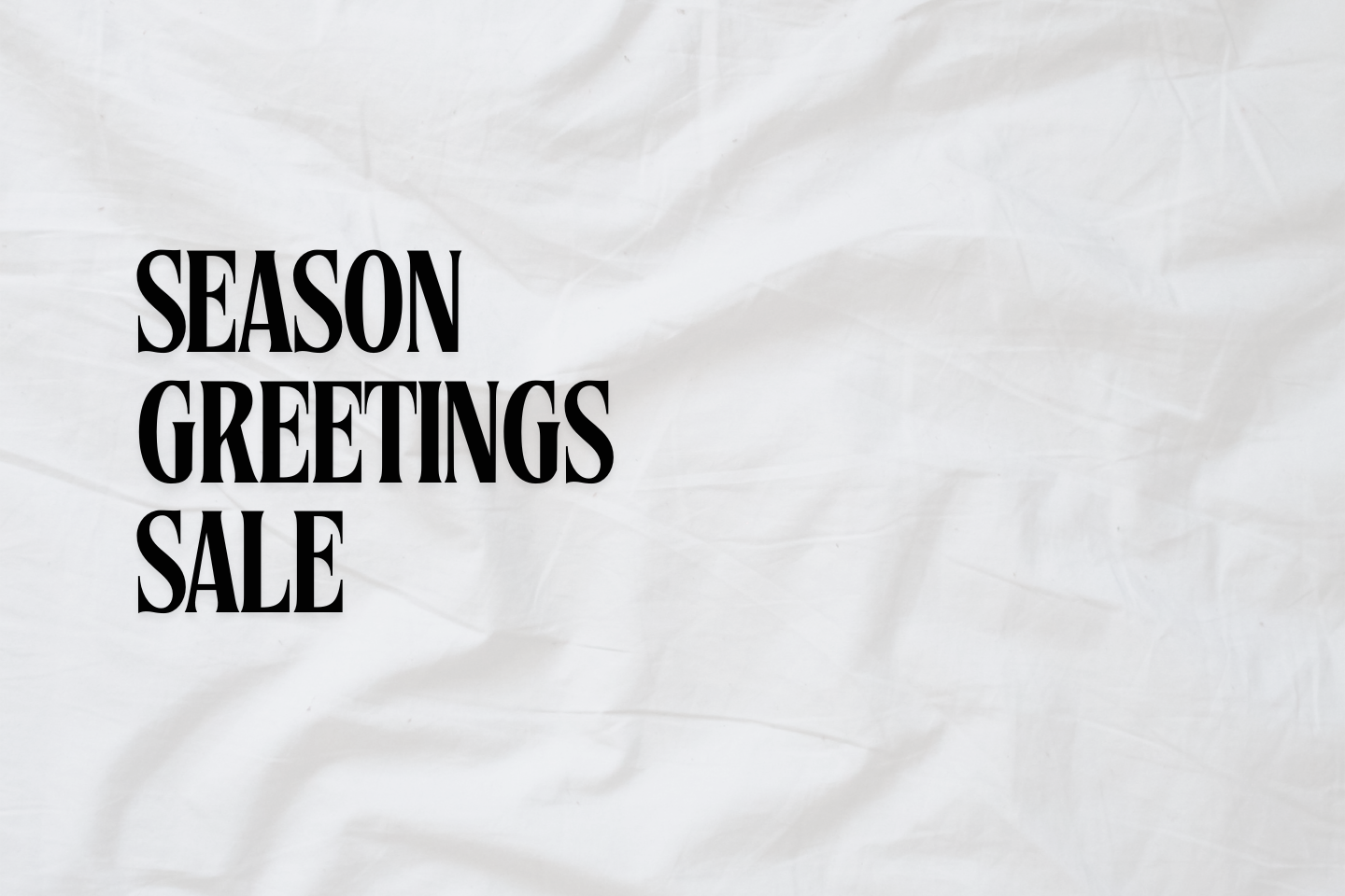 SEASON GREETINGS SALE Online Sale     *70% off*