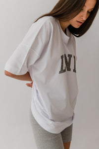 LNL unisex oversized t-shirt white