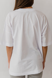 LNL unisex oversized t-shirt white