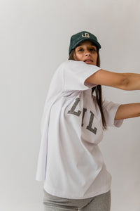 LNL unisex oversized t-shirt white