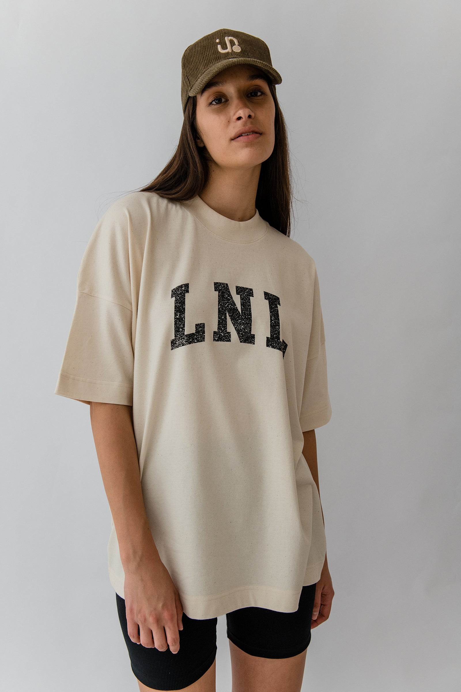 LNL unisex oversized t-shirt sand