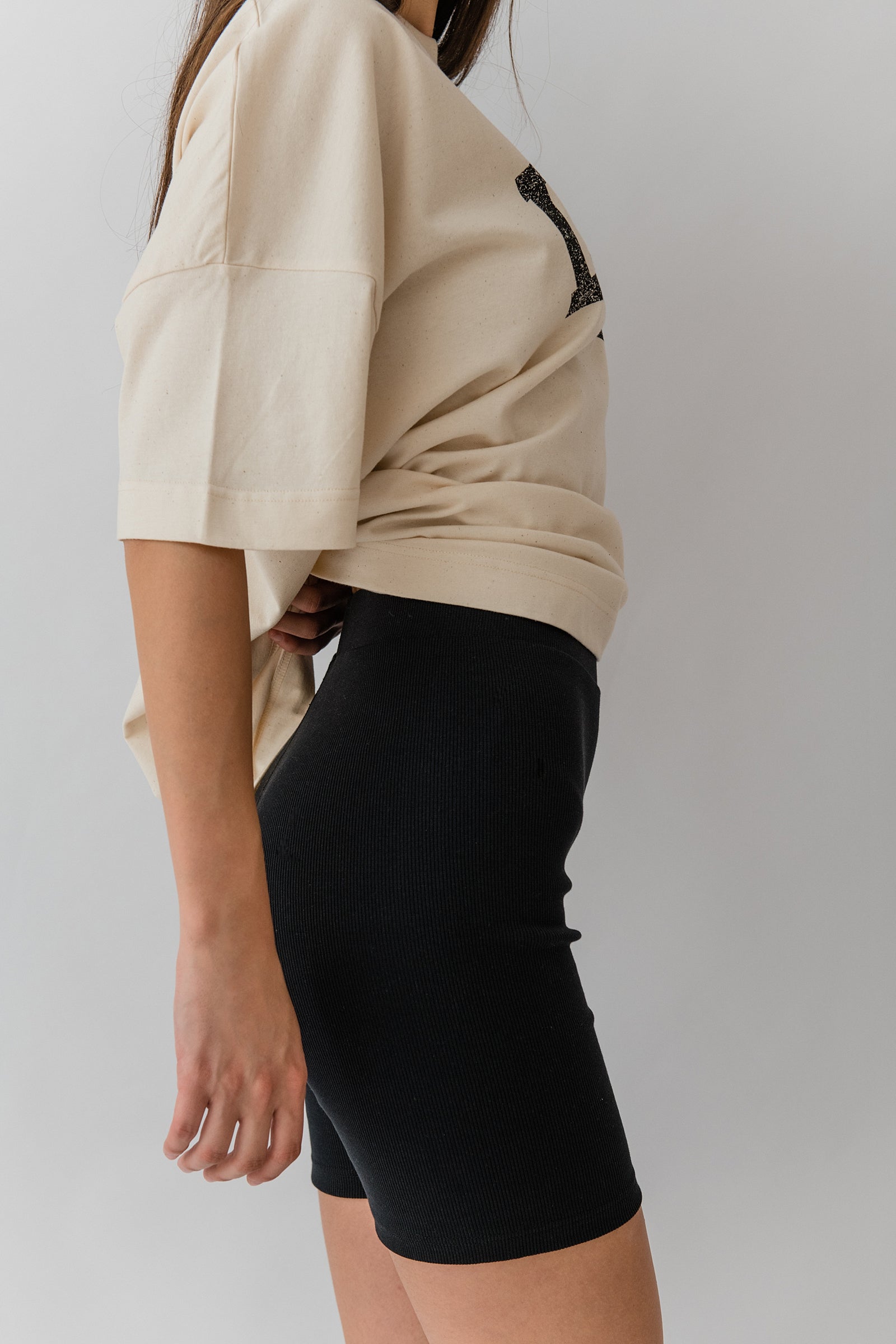 LNL unisex oversized t-shirt sand