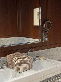 Marea - Cosmetics Bag Marron check