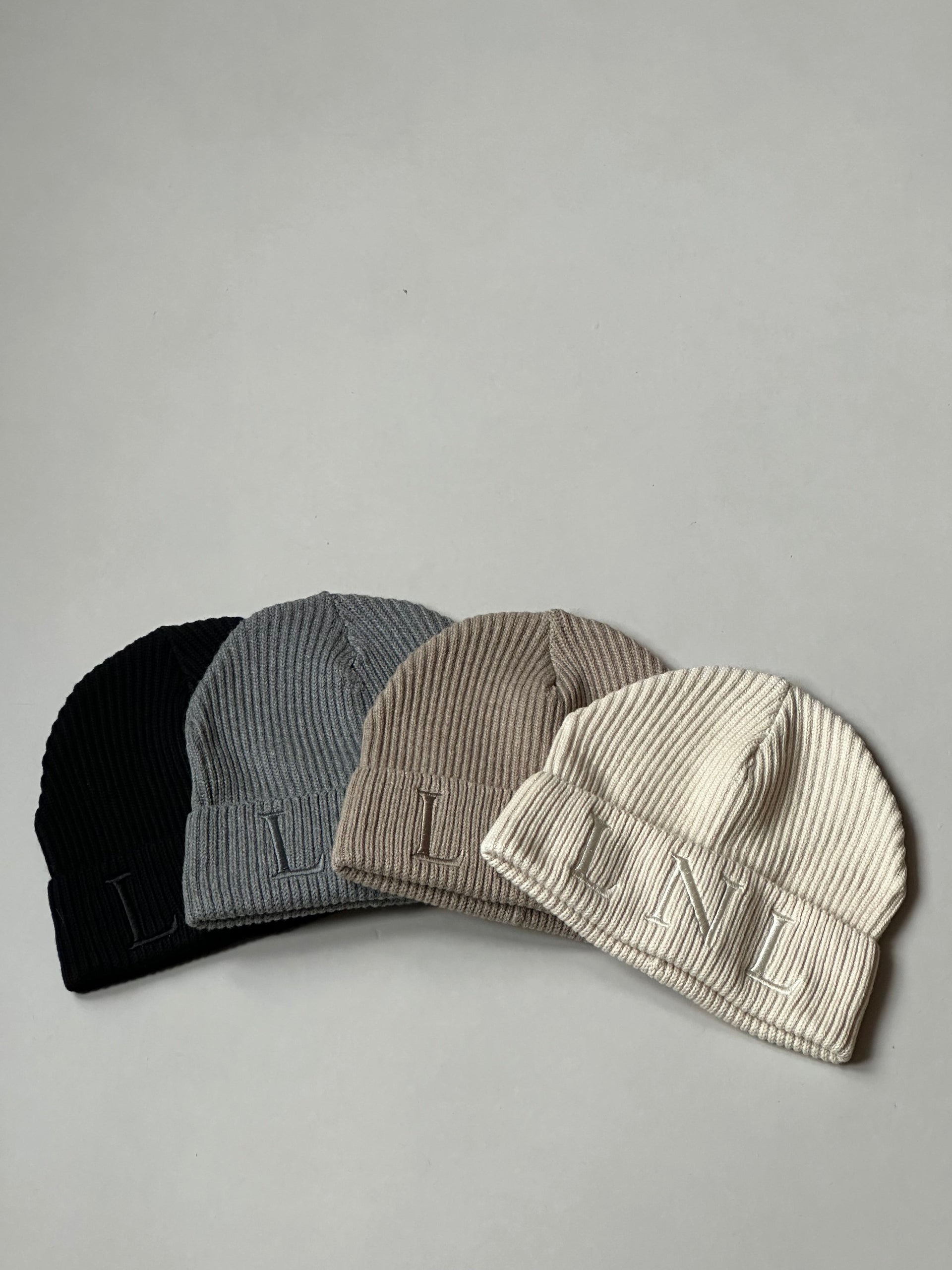 LNL beanie white