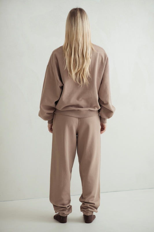 vibe joggers - desert tan