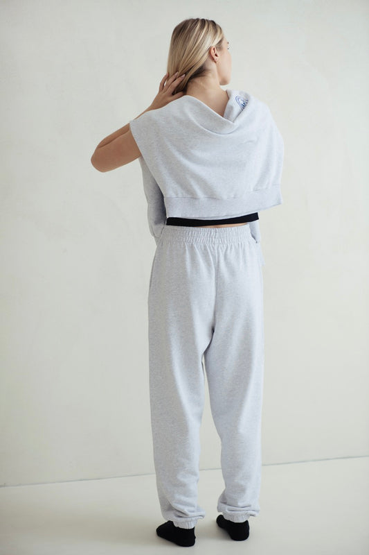 vibe joggers - stone grey