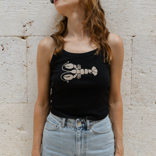 Larry singlet black