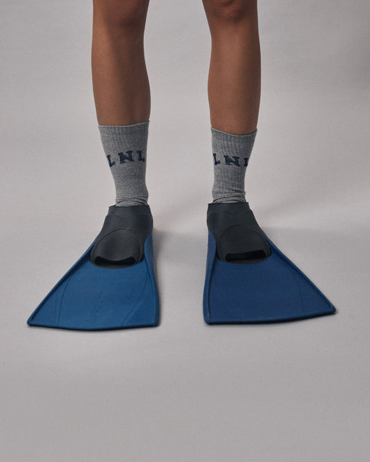 LNL socks pebble grey