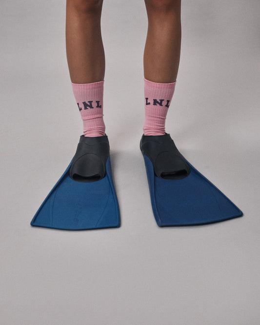 LNL socks powder pink