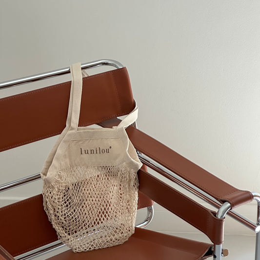 mesh bag earthy