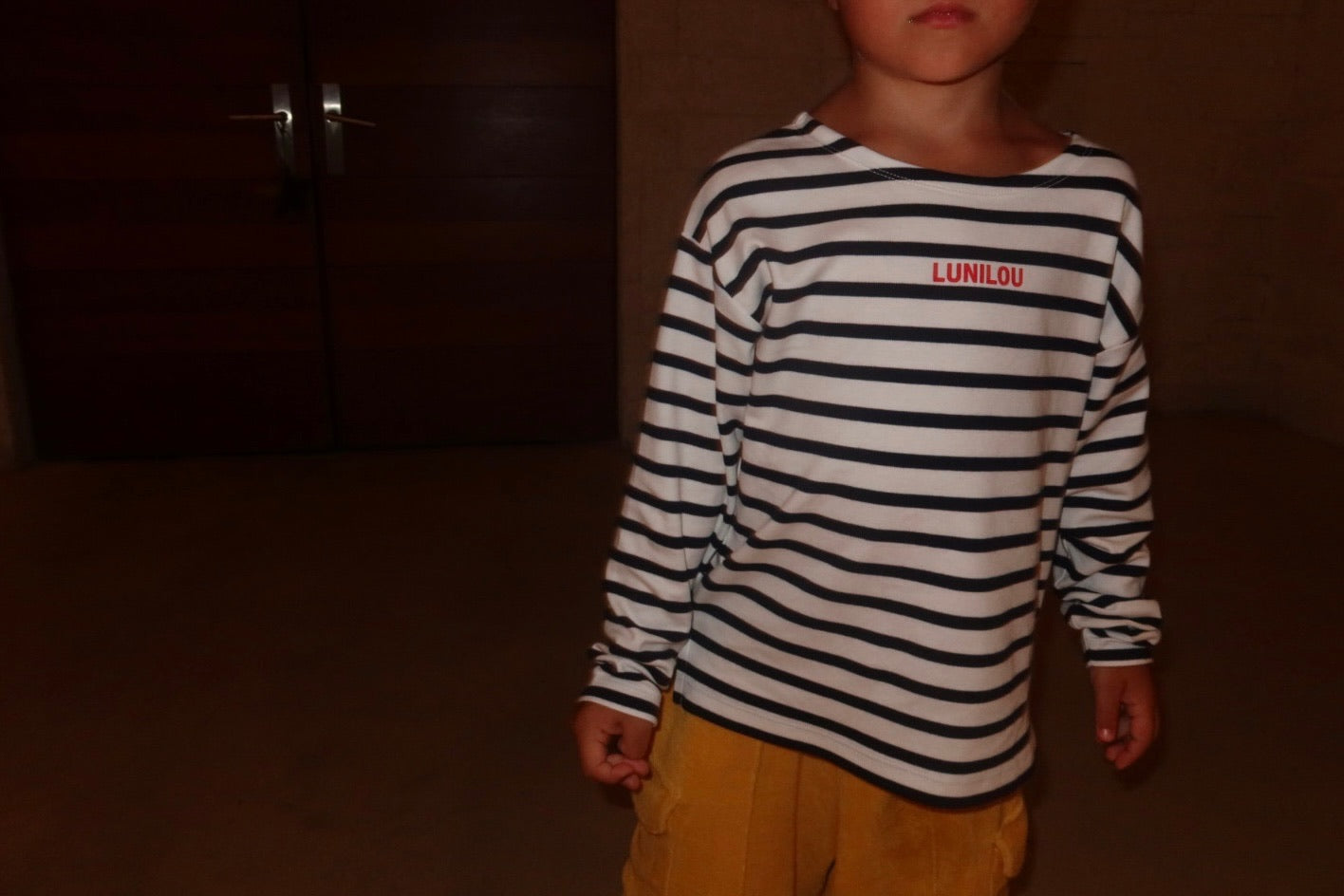 lunilou stripes white-navy