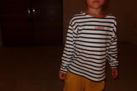 lunilou stripes white-navy