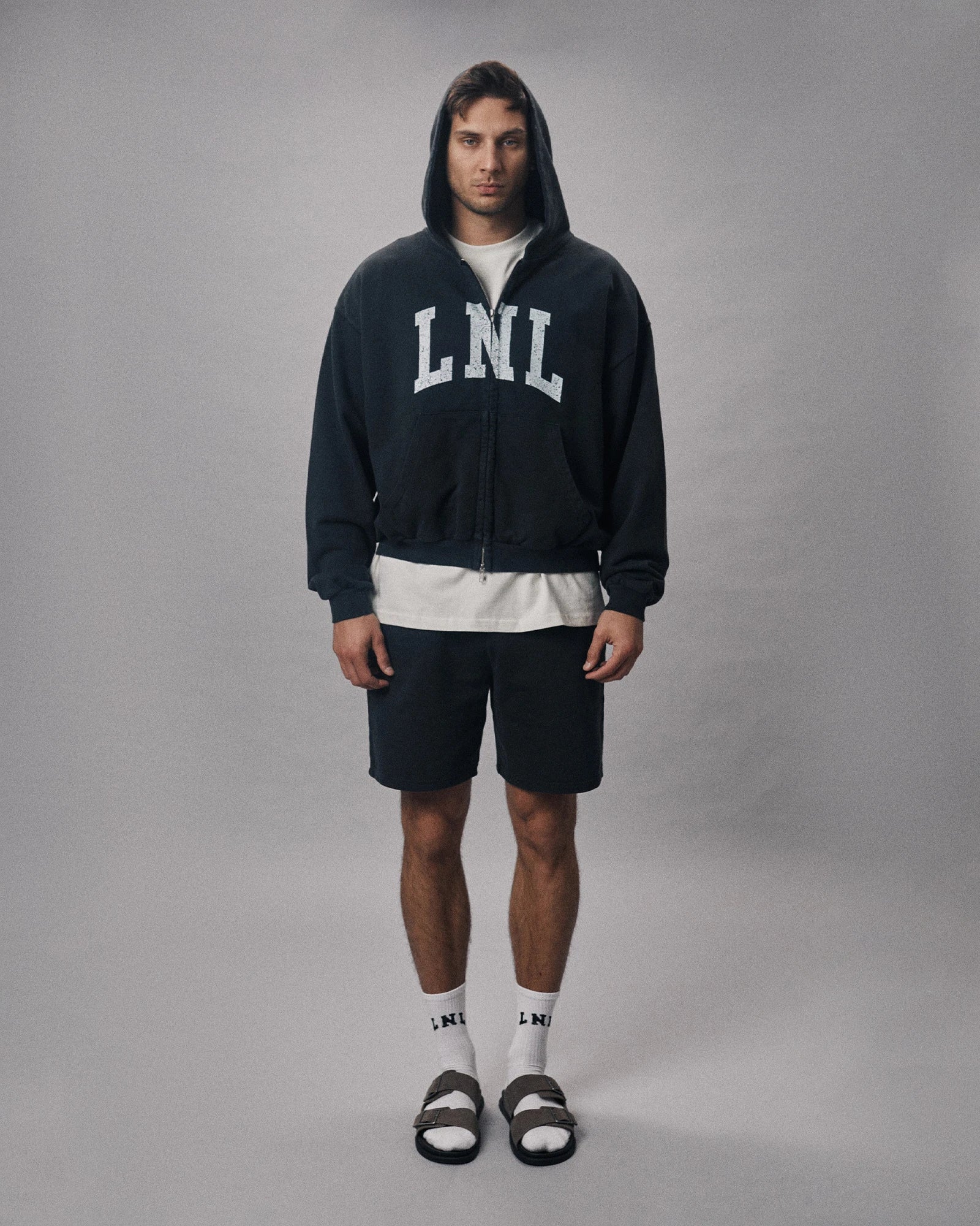 LNL shorts charcoal