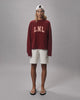 LNL unisex long sleeve t-shirt crimson