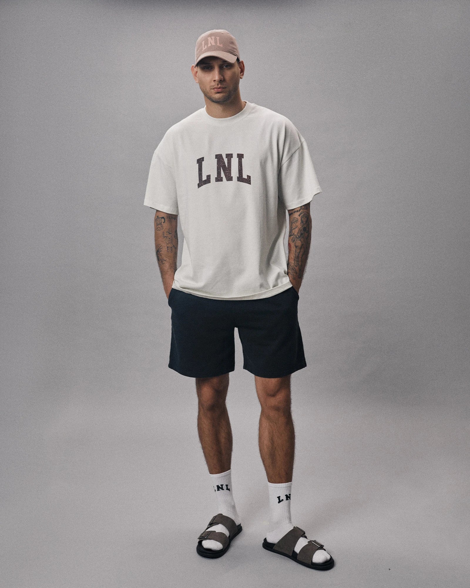 LNL unisex t-shirt chalky