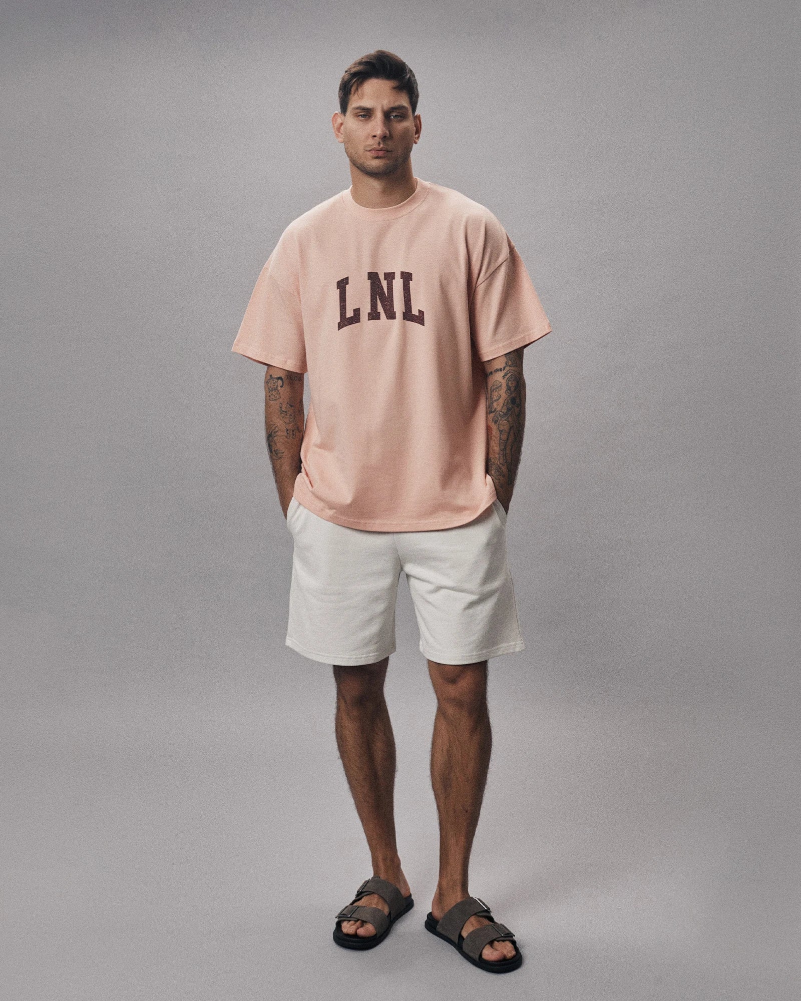 LNL unisex t-shirt salmon